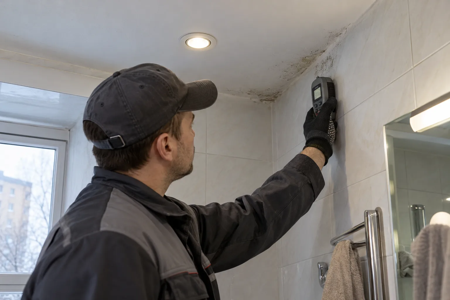 Фотоиллюстрация услуги: плесень и грибок